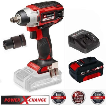 Einhell Impaxxo 18/230 Power X-Change (4,0 Ah BL Bit-Adapter)