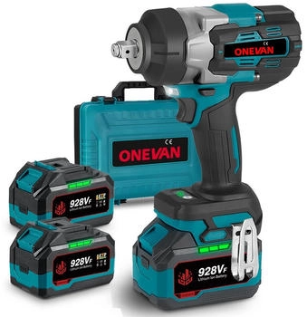 Onevan 2800Nm Bürstenloser 1/2 Zoll blau (2 x 4500 mAh)
