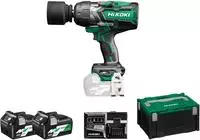 HIKOKI WR36DFWRZ, Hikoki WR36DF + 2 Akku Akku-Schlagschrauber 1/2", 36V, 2,5Ah