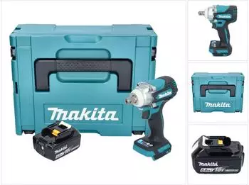 Makita DTW 301 G1J Akku-Schlagschrauber 18V 330Nm 1/2" b&uuml;rstenlos (DTW301G1J)
