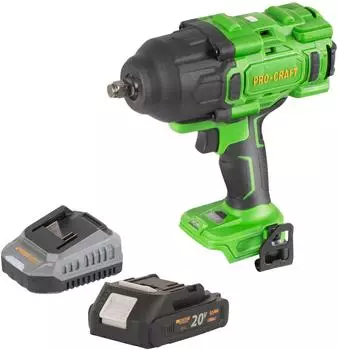 PROCRAFT PWA80bb Akku-Schlagschrauber 20V 1600Nm 1/2" Brushless (PWA80bb)