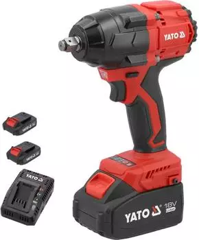 Yato B&uuml;rstenloser Akku-Schlagschrauber 18V 1/2" 800Nm (YT-8277935)