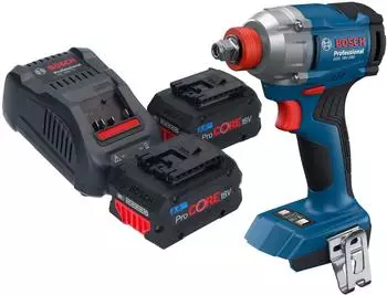 Bosch GDX 18V-285 Professional Akku-Drehschlagschrauber 18V 285Nm 1/4" Brushless (GDX 18V-285)