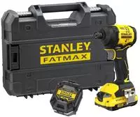 STANLEY Atornillador de Impacto BRUSHLESS V20 Li-Ion 18V 170Nm Black