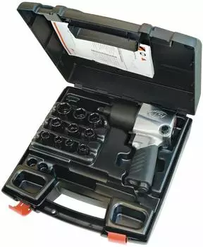 Ingersoll Rand 231GXP-K Druckluft-Schlagschrauber-Set 1/2" mit 10 Nüssen und Koffer (231GXP-K)