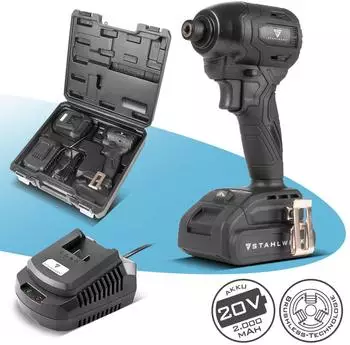 Stahlwerk ADS-190 ST Akku-Drehschlagschrauber 20V 190Nm Brushless (49216)