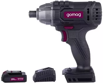 Gomag GO-SCS180 Akku-Schlagschrauber 20V 180Nm 2,0Ah (39092219982-01)