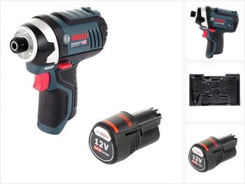 Bosch GDR 12V-105 Professional (1 x 2,0 Ah + Schnellladegerät) im Karton
