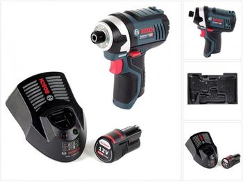 Bosch GDR 12V-105 Professional (1 x 3,0 Ah + Schnellladegerät) im Karton