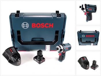 Bosch GDR 12V-105 Professional (1 x 6,0 Ah + Schnellladegerät GAL 1230 CV) in L-Boxx 102