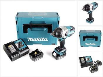 Makita DTW1002RFJ (2 x 3,0 Ah + Schnellladegerät) im Makpac