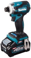 Makita - 40V Akku-Schlagschrauber, 2x 4.0 XGT Akku, Ladeger&auml;t TD001GM201