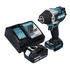 5 Ah, mit 1 Akku: Makita DTW700
