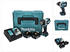 4 Ah, mit 2 Akkus: Makita DTW700