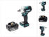 4 Ah, mit 1 Akku: Makita DTW300