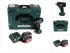 8 Ah, mit 2 Akkus: Metabo SSW 18 LTX 300 BL