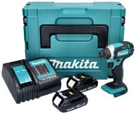 Makita Akku-Schlagschrauber DTD 152 SYJ Akku Schlagschrauber 18 V 165 Nm + 2x Akku