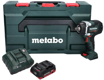 Metabo SSW 18 LTX 800 BL 1 x 4Ah + Ladegerät ASC 55 + MetaBox 145