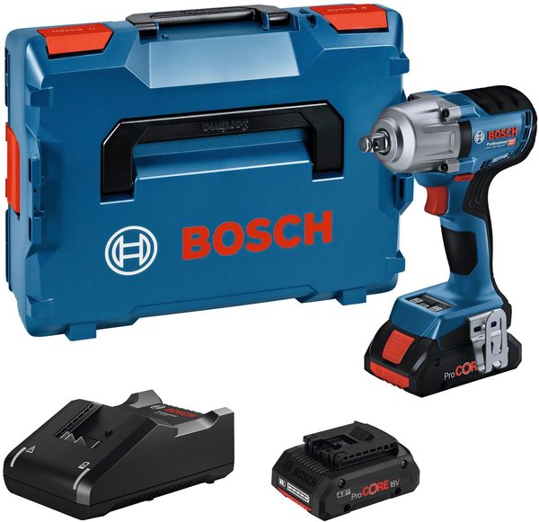 Bosch Professional GDS 18V-450 HC 2 x 4Ah ProCore Akku