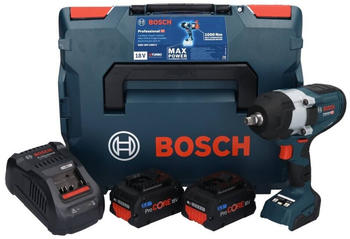 Bosch GDS 18V-1000 C BITURBO (2x 5,5 Ah + Ladegerät + GCY 42 + L-Boxx)