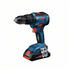 4 Ah, mit 2 Akkus: Bosch GDX 18V-200 Professional
