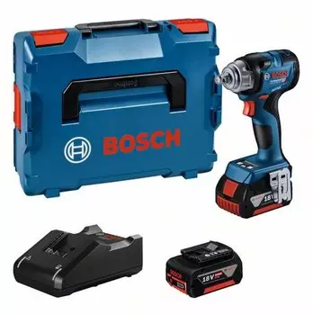 Bosch GDS 18V-330 HC (2x 5Ah Akku + Ladeger&auml;t GAL18V-40 + L-Boxx 136)