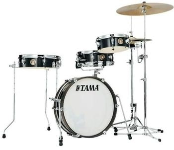 Tama Club-JAM Pancake 4-teiliges Schlagzeug Hairline Black (LJK48P-HBK)