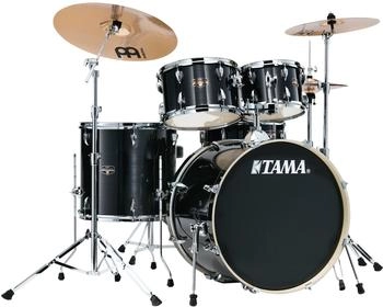 Tama Imperialstar Drumset Hairline Black 22" 5-teilig (IP52H6W-HBK)