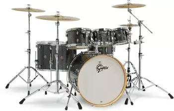 Gretsch Catalina Maple 7-teiliges Shell-Set, Satin Deep Cherry Burst (CM2-E627-SDCB)