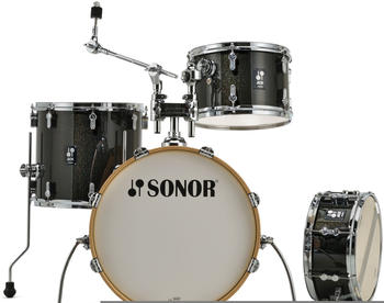 Sonor AQX Jazz Shell Set BMS Black Midnight Sparkle Sonor AQX Jazz Shell Set BMS Black Midnight Sparkle