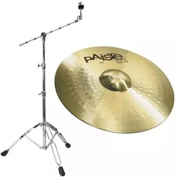 Paiste 101 20 Ride Becken mit Galgen-Beckenständer