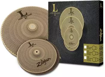 Zildjian L80 Low Volume 38 Cymbal Pack 13"/18" (LV38)