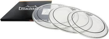 REMO Pinstripe Clear Schlagzeug-Fell-Set 10"/12"/14" (812410508)