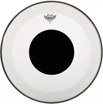 REMO Powerstroke 3 Bassdrum-Fell 22" transparent mit schwarzem Dot (P31322-10)