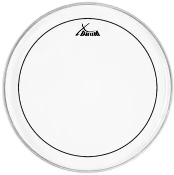 XDRUM Oil Hydraulic Drumfell 14" zweilagig transparent (00023930)