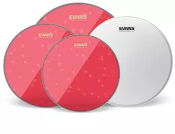 Evans Hydraulic Red Standard Pack 12"/13"/16" & 14" UV1 Snare Batter (EPP-HRUV1-S)