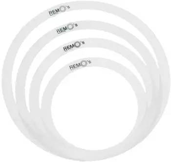 REMO RemOs D&auml;mpfungsringe f&uuml;r Tom Toms 10", 12", 14", 16" (RO-0246-00)