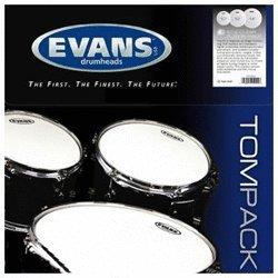Evans G2 Clear Tom Pack Fusion (10", 12", 14")