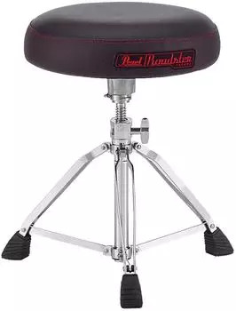 Pearl Roadster D-1500 Schlagzeughocker, runder Sitz, Vinyl-Bezug (D-1500)