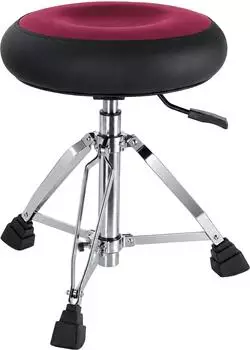 XDRUM BeatSeat Schlagzeughocker Donut pneumatisch, Velours grau (00119465)