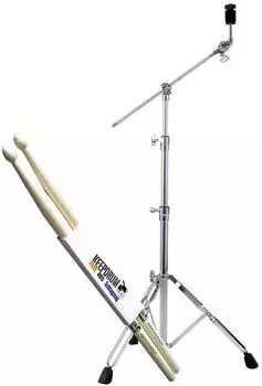 Pearl BC-830 Galgen-Beckenständer mit Drumsticks (BC830-KS)