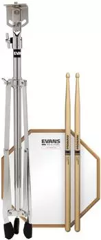 Evans RealFeel Attacktile Übungspad 10", UV-beschichtet, 1-seitig (EVSP-RF10G-AT)