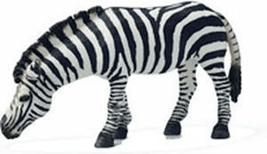 Schleich Zebra grasend (14609)