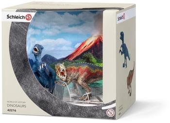 Schleich Tyrannosaurus Rex und Velociraptor (42216)