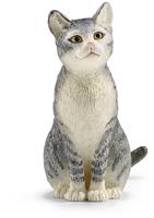 Schleich 13771 Farm World Katze Sitzend