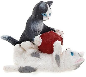 Schleich Katzenjungen mit Wollknäuel (13724)