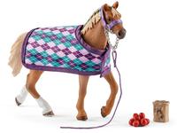 Schleich 42360, Schleich Englisches Vollblut mit Decke 42360