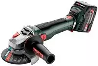 Metabo - Akku-winkelschleifer Wb 18 Lt Bl 11-125 Quick X 165 L, 18v 2x5.2ah Li-power