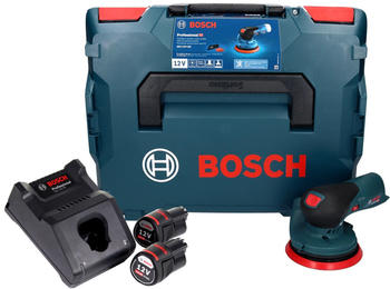 Bosch GEX 12V-125 (2x 3,0 Ah + Ladeger&auml;t + L-Boxx)