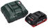 Metabo W 18 L 9-125 Quick (1x 4,0 Ah + Ladegerät+ metaBOX)